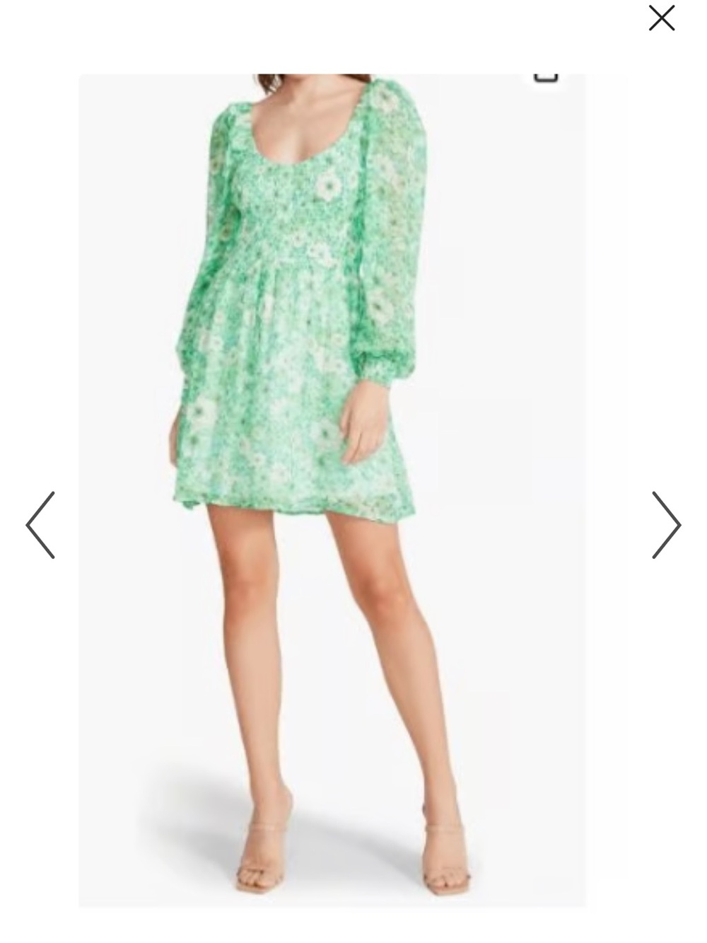 BB DAKOTA by Steve madden green dress